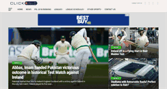 Desktop Screenshot of clickcric.com